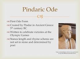 pindaric ode